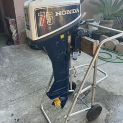 Honda Bf 75 Four Stroke Outboard. “7.5hp”