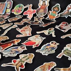 Pin-Up Girl Stickers