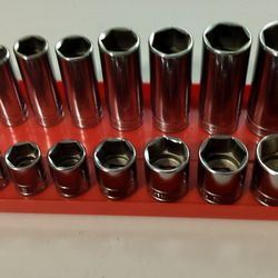 Snap On Deep And Shallow Standard 3/8 Drive