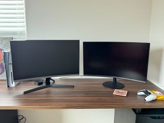 Samsung 27in curved monitors