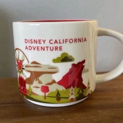 Starbucks You Are Here Mug Disney California Adventure Edition 