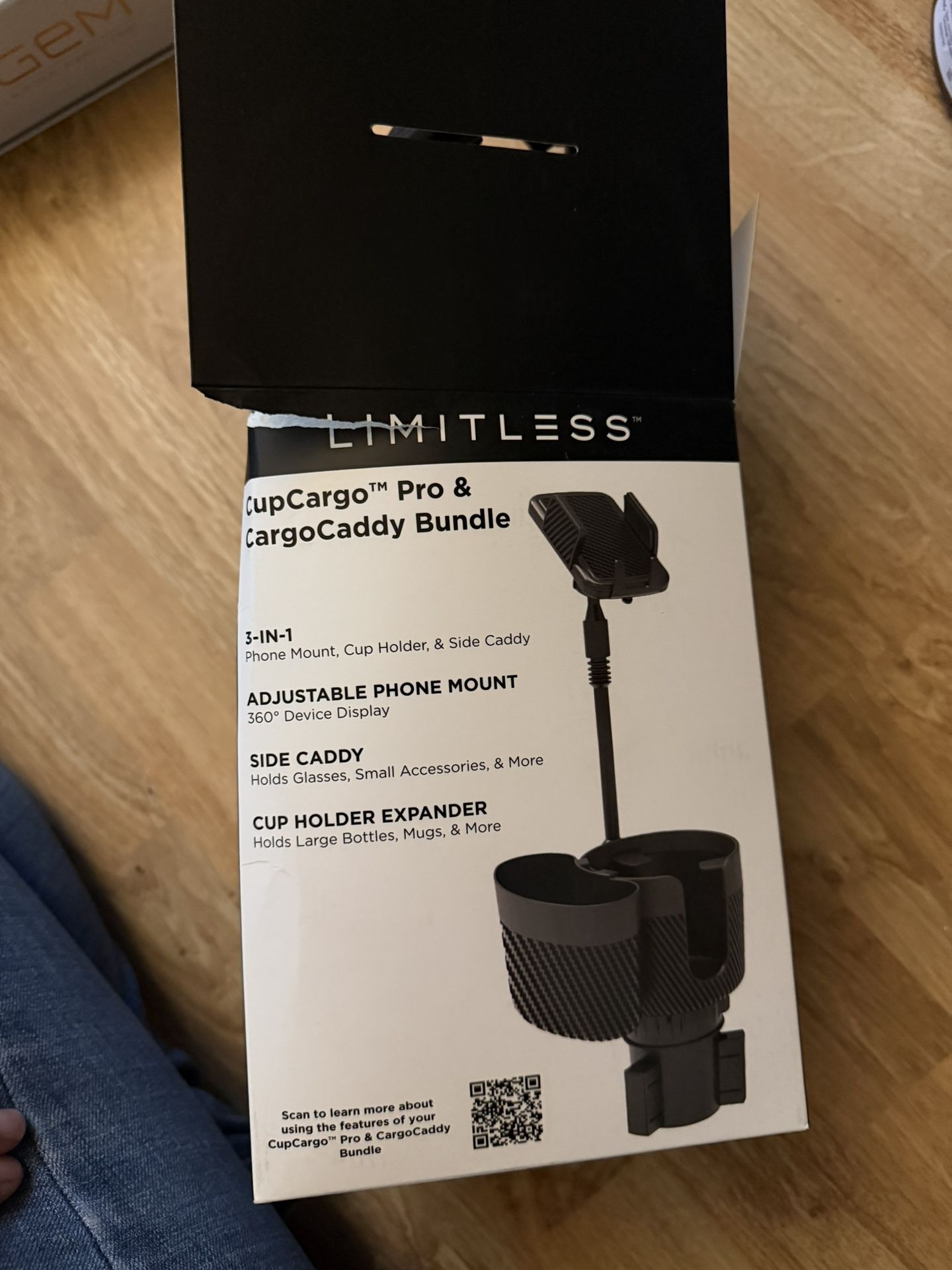 Limitless Car Cup Phone Holder