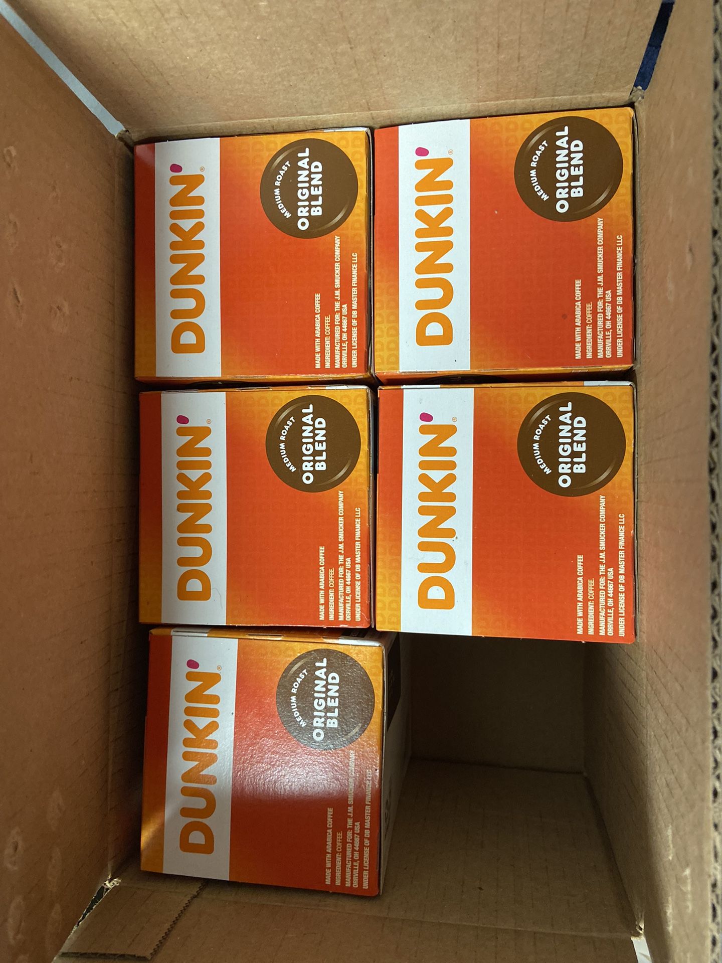 Dunkin Kcups 10 Pods Per Box ONE BOX IS ONE PRICE