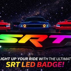 SRT LED Badge Emblem 