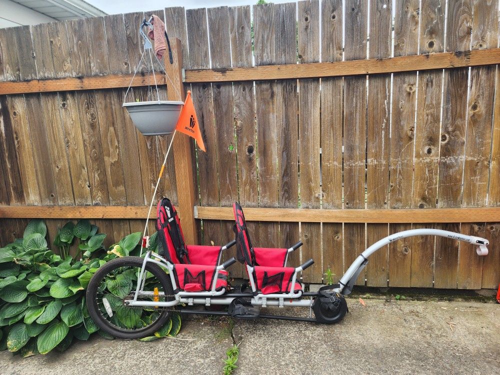 Weehoo bike trailer