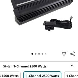 Orion Xtr 2500.1 Class D Amplifier 