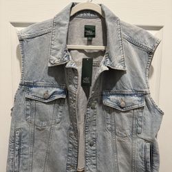 Denim Vest ~ SIZE XL ~ Brand New