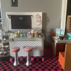 Bite To Eat Retro Diner For American Girl Size Doll