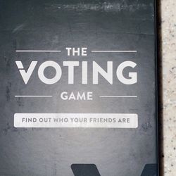 The Voting Card Game