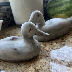 Wooden Ducks Decoration 