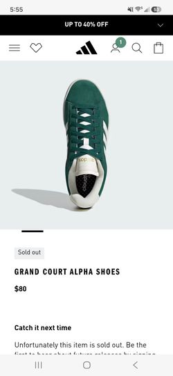 Adidas Grand Court Alpha Shoes