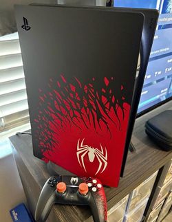 Limited edition spiderman Playstation 5