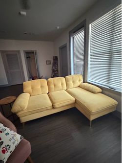 Yellow Couch used