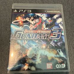 Dynasty Warriors: Gundam 3 (PS3) Complete! Tested! Works! VG!