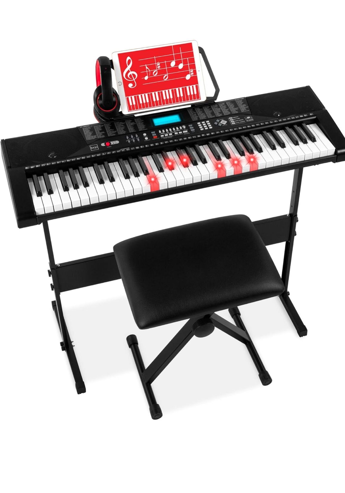 Best Choice Products 61-Key Beginners Complete Electronic Keyboard