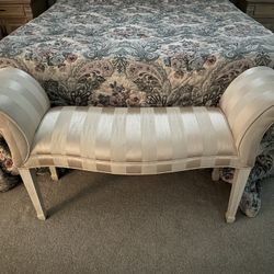 Scroll Arm Window Bench