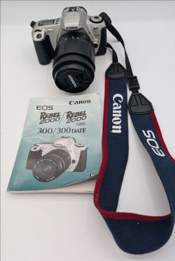Canon EOS Rebel 2000 Film Camera w/ Tamron Lens