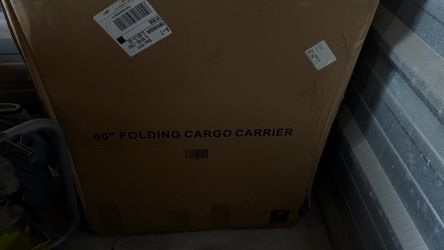 Folding Cargo Carrier 60” New In Box