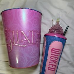 Wicked Glinda Popcorn Bucket and Cup