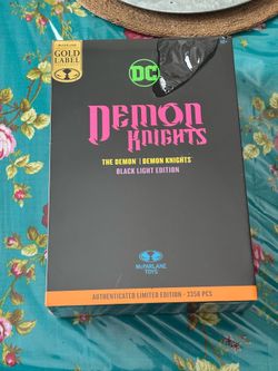 McFarlane DC Multiverse Action figure The Demon (Demon Knights) Black Light Edition