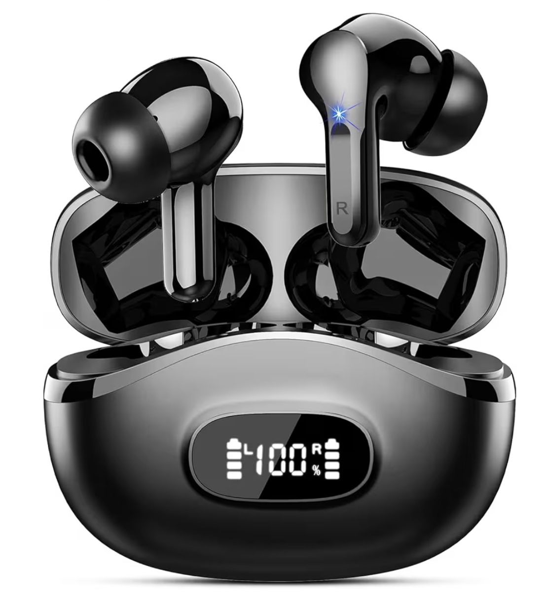 Auriculares inalámbricos, Bluetooth 5.4 HiFi Stereo. 