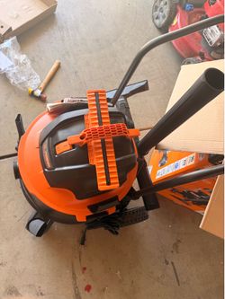 Ridgid shop wet/dry 16gal vacuum 7.0hp