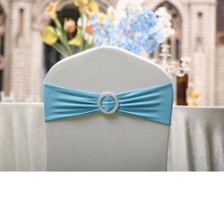 Turquoise Chair Sashes
