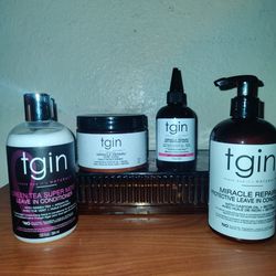 All Brand NEW! ⬛   tgin-Thank God It's Natural - Hair Care Products (((PENDING PICK UP 5-6pm Today)))