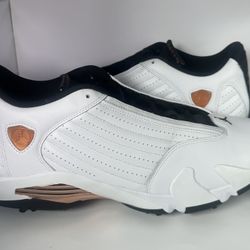 Nike Air Jordan 14 Retro Golf Cleats Size 15 "US Open Pack" HV4813-100