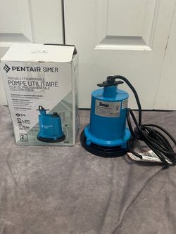 Simer 2300-04 1/4 HP Submersible Utility Pump
