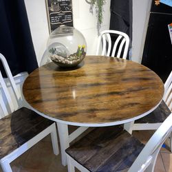 Wood Kitchen Table 