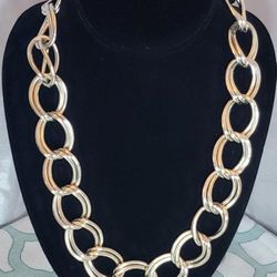 Vintage Stainless Steel Chunky Chain.  