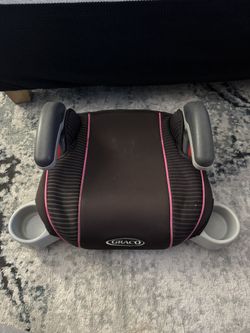 Graco Booster Car Seat (Black And Pink)