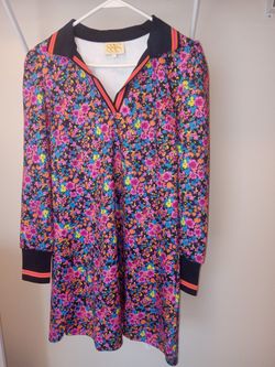 Womens SSYS The Label Black Neon Floral Active Dress Size Small New