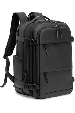 Compression backpack built-in pump