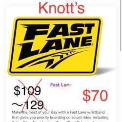 Knotts Berry Farm All Day Fast Lane Passes