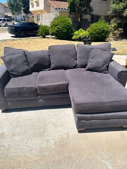 Blue couch