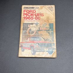 Chilton’s Ford Pick-Ups 1965-86