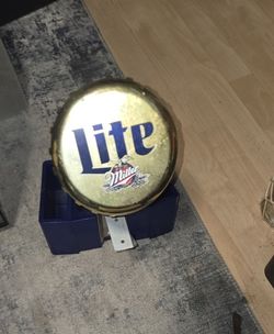 Miller Light Mounted Bottle Opener