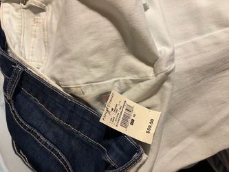 Ombré distressed jean