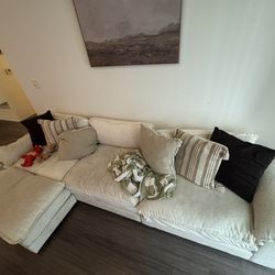 White couch