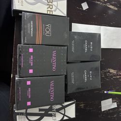 Cologne Bundle (Valentino, YSL, Chanel, Emporio Armani's,