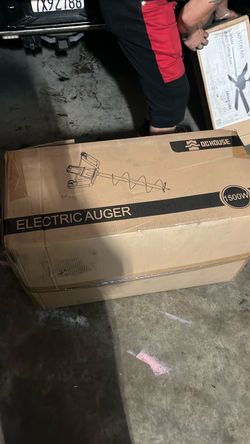 DCHOUSE 1500W Electric Auger