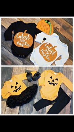 Pumpkin onsies