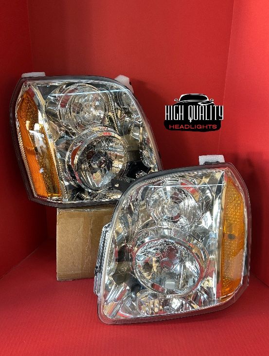 Gmc Yukon 2007. 2014 headlights.