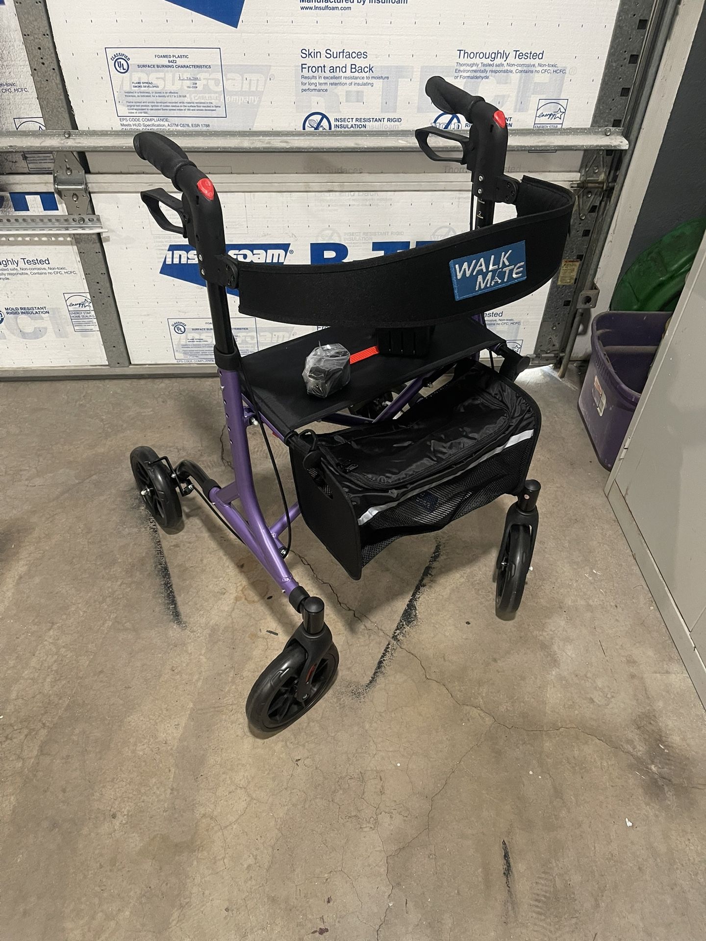 Walk mate Rollator Walker With Seat