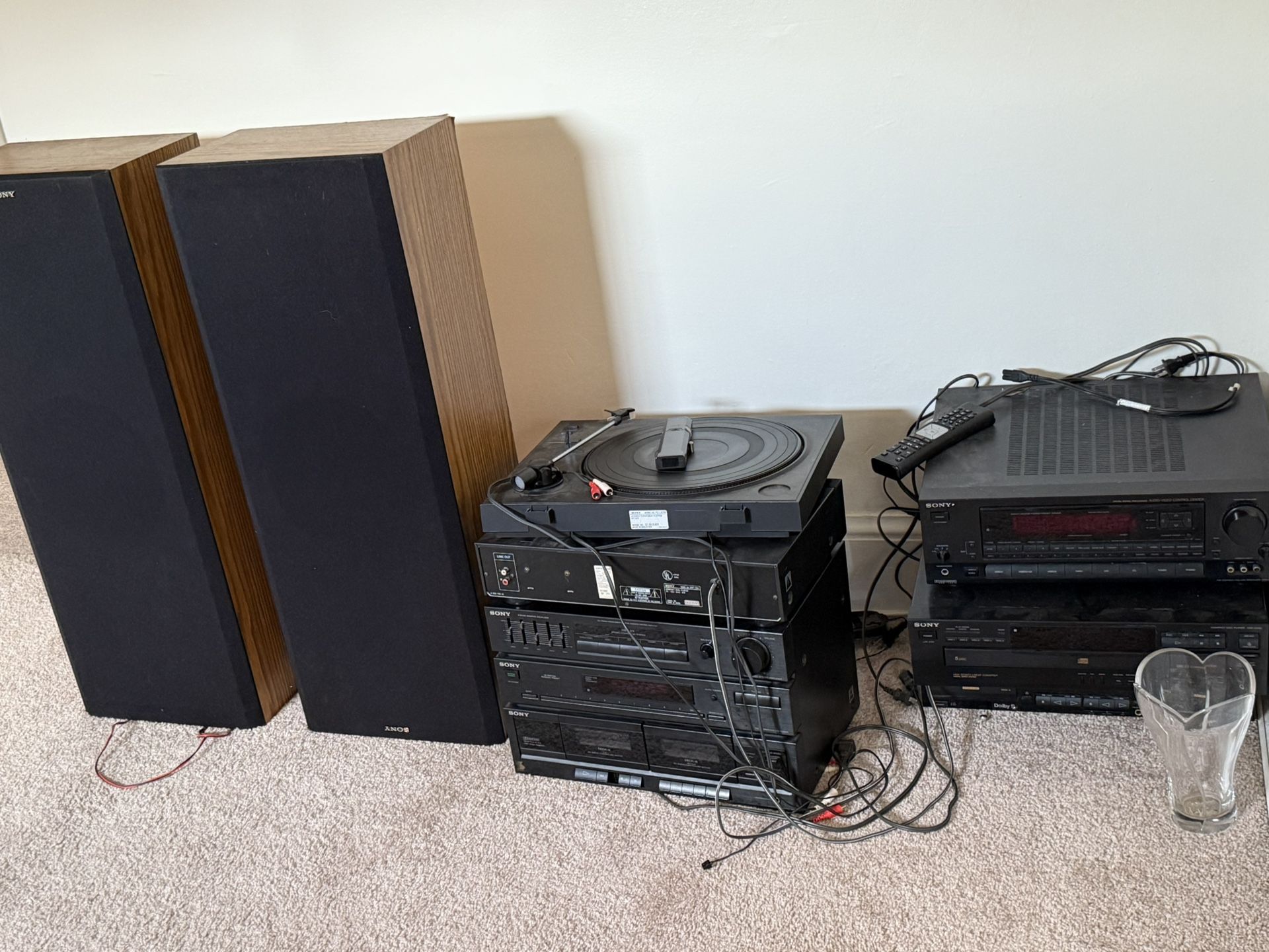 Total Music, Player Speaker Set Up