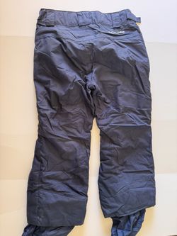 Columbia Mens Small Arctic Trip Omni-Heat Ski Pants Navy Blue