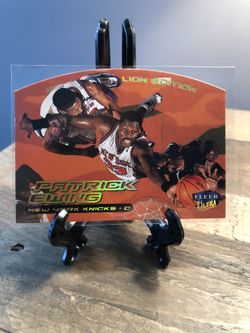 1999 Patrick Ewing Ultra Gold Medallion