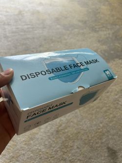 BRAND NEW DISPOSABLE SURGICAL FACE MASK (50 COUNT)